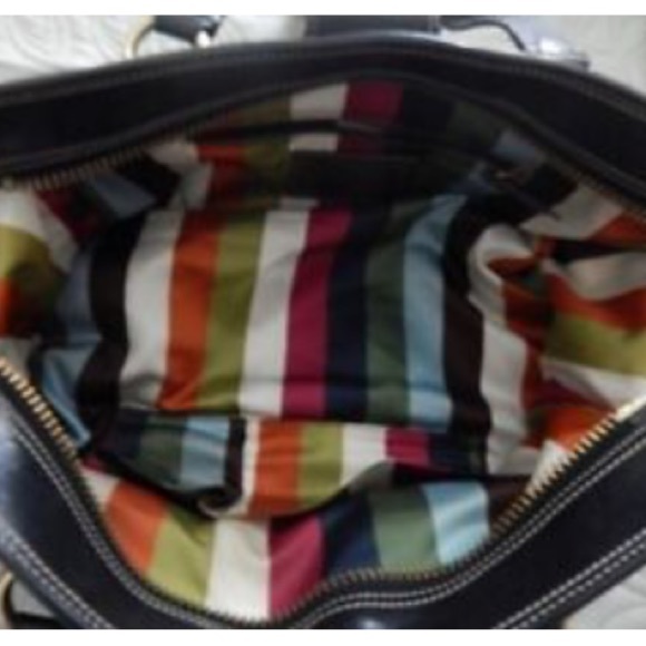 Coach MANDY Legacy Limited Edition Signature Jacquard Leather Satchel Handbag - Picture 9 of 15